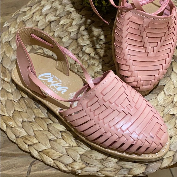 Handmade in Mexico huaraches size 7 - Picture 3 of 4